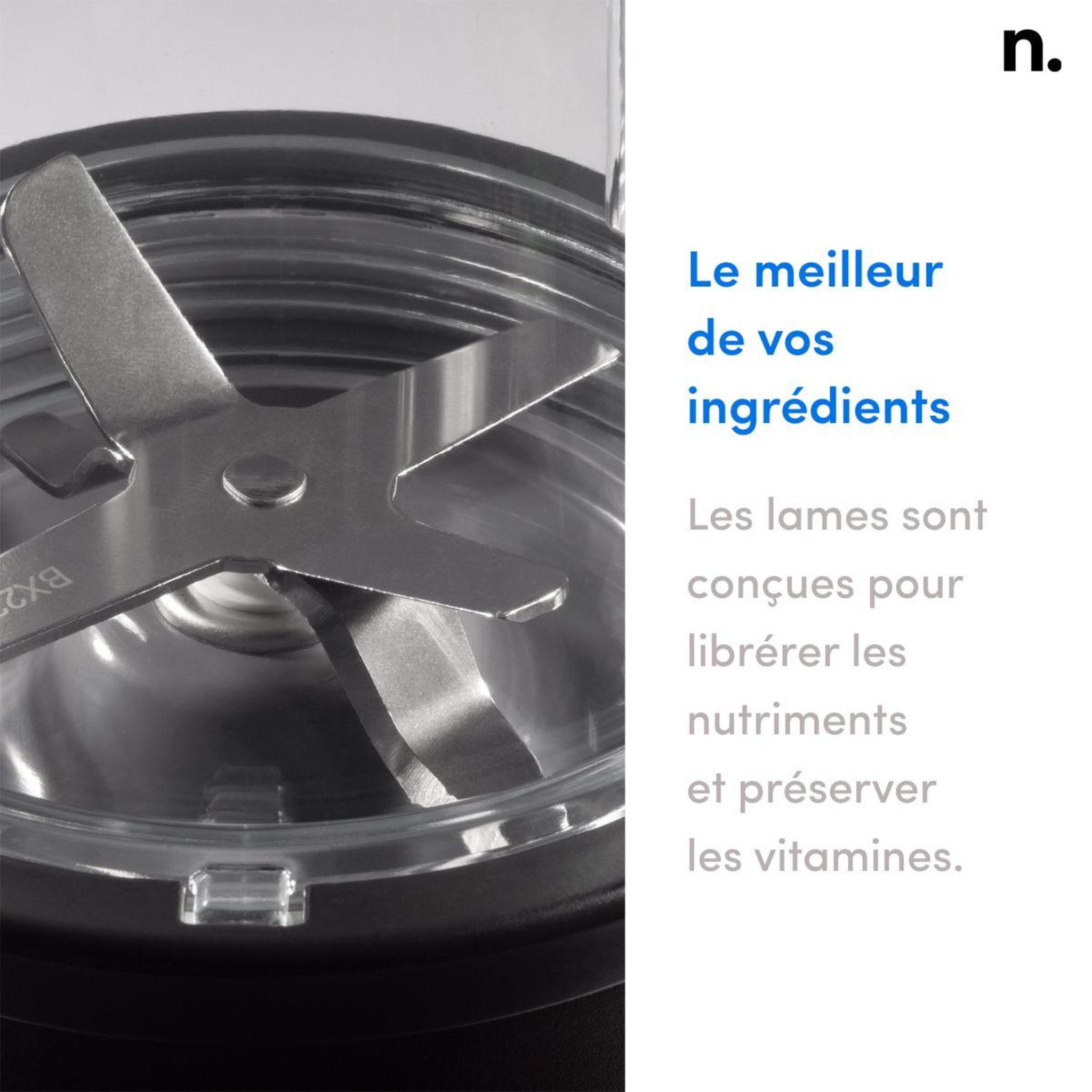 Voir la diapositive 5 : nutribullet Blender Pro 900 NB907MAB