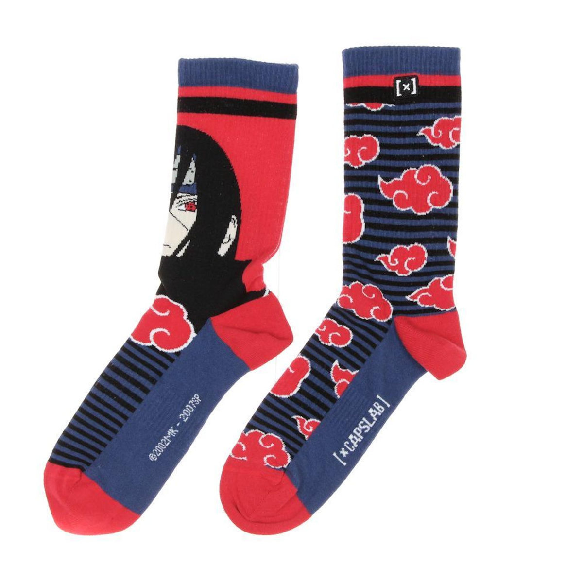 CAPSLAB Chaussettes Bleu/Rouge Homme Capslab ITA