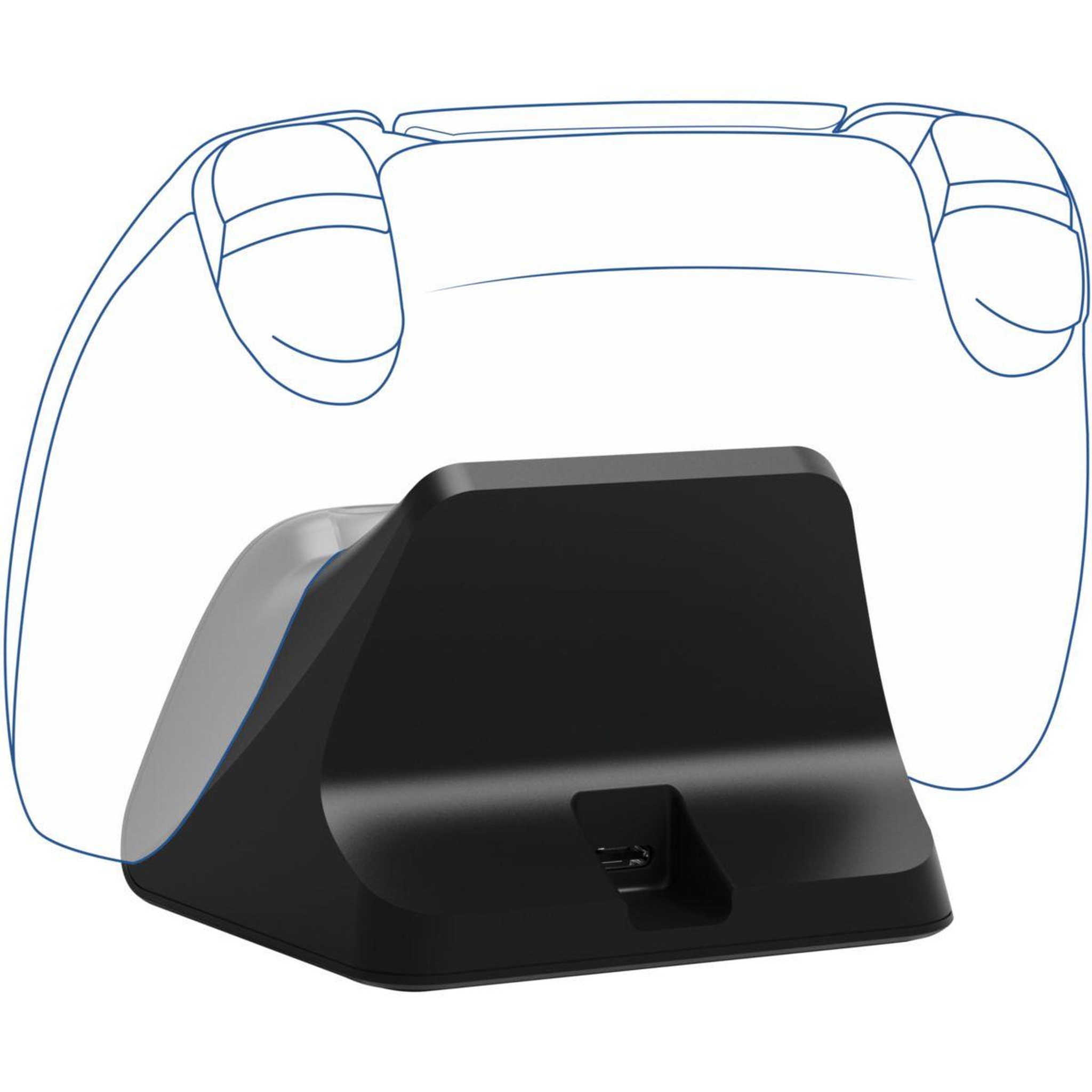 Voir la diapositive 3 : Trust Chargeur secteur Chargeur Rapide Manette PS5 Noir