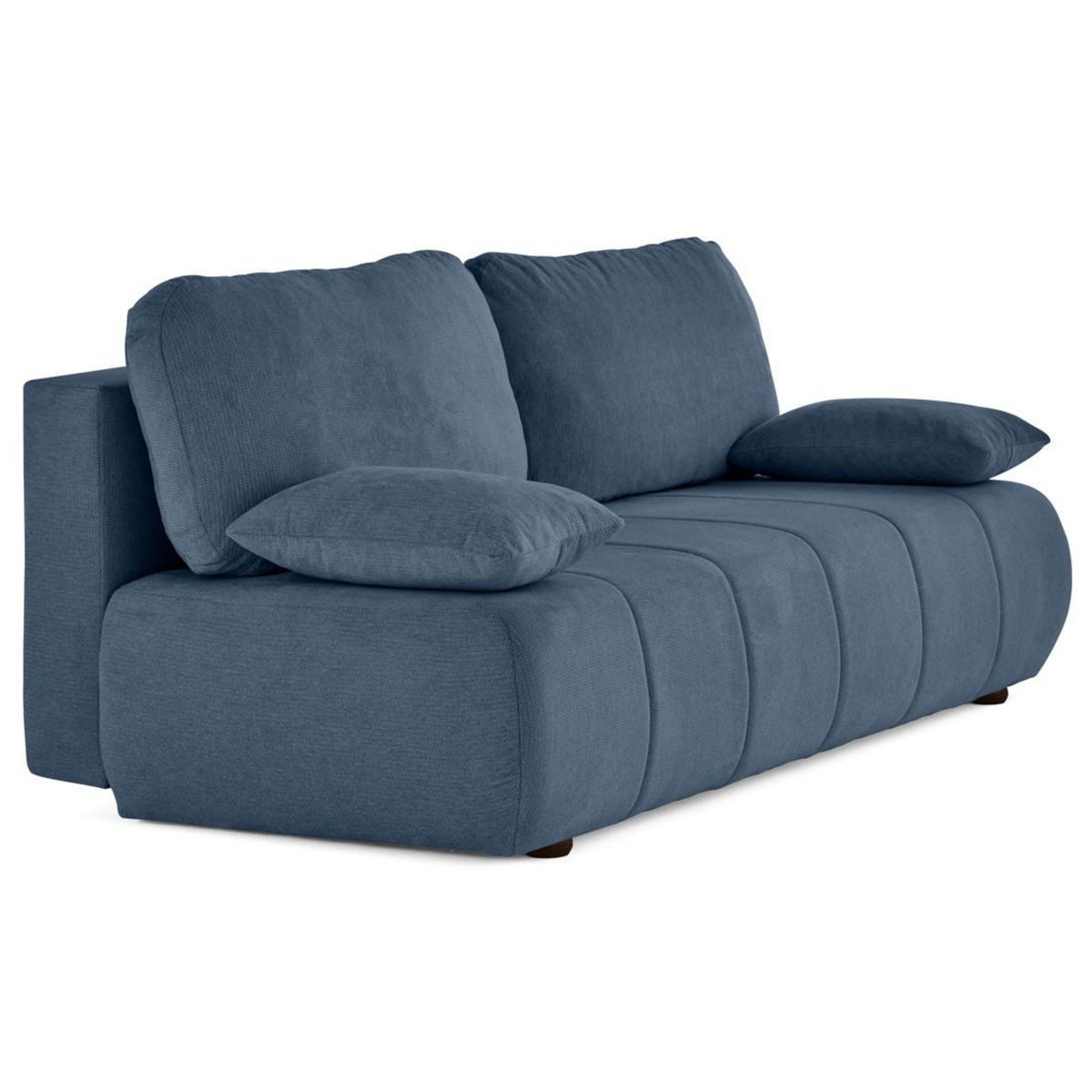 BEST MOBILIER Harper - canapé 3 places convertible avec coffre en tissu texturé