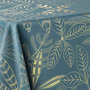 Voir la diapositive 2 : Paris Prix Nappe Imprimée Déco  Belflor  150x300cm Émeraude