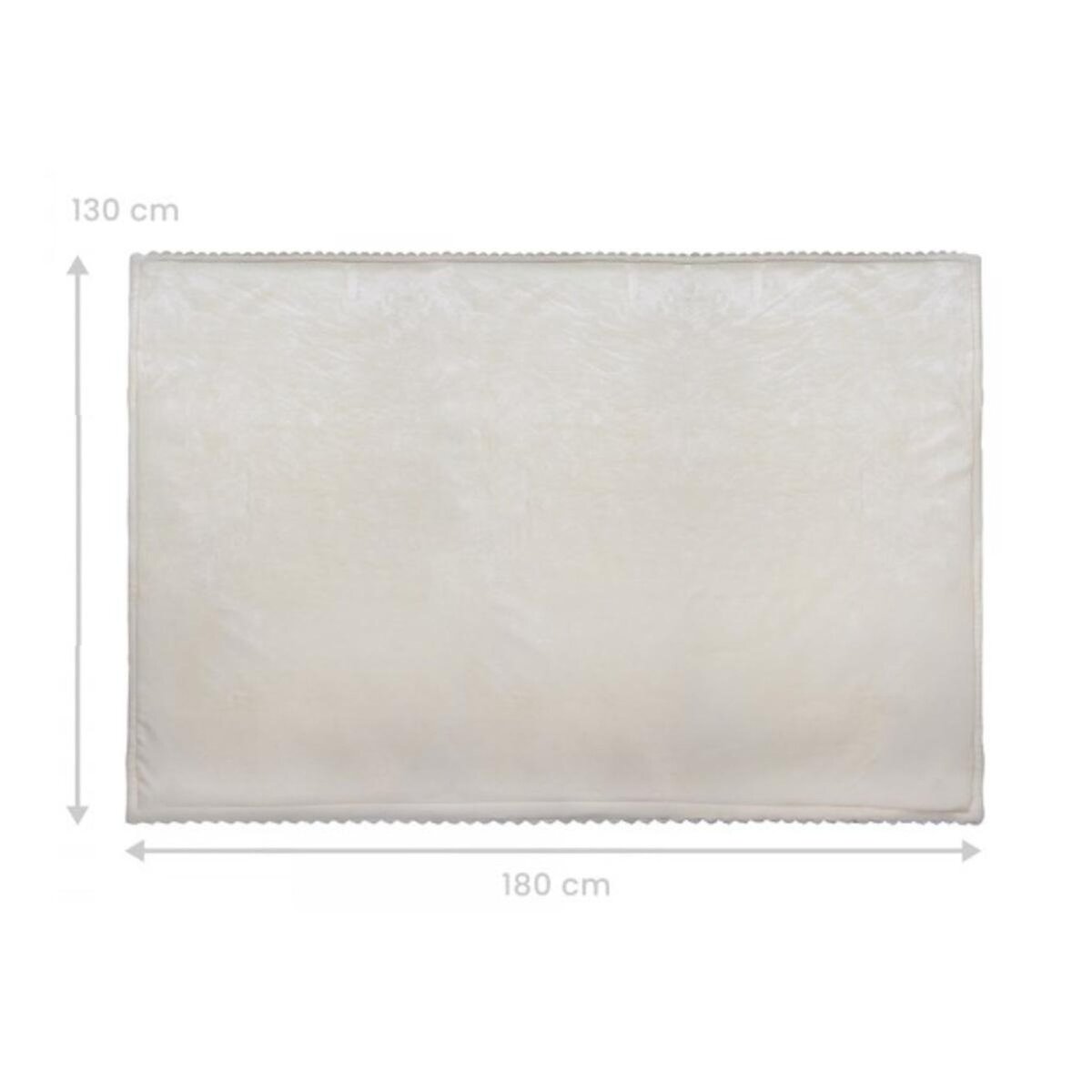 LIVOO Couverture chauffante 2 places 180x130cm 160w - DOS221C