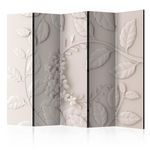 Paris Prix Paravent 5 Volets  Paper Flowers Cream  172x225cm
