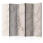 Paris Prix Paravent 5 Volets  Paper Flowers Cream  172x225cm