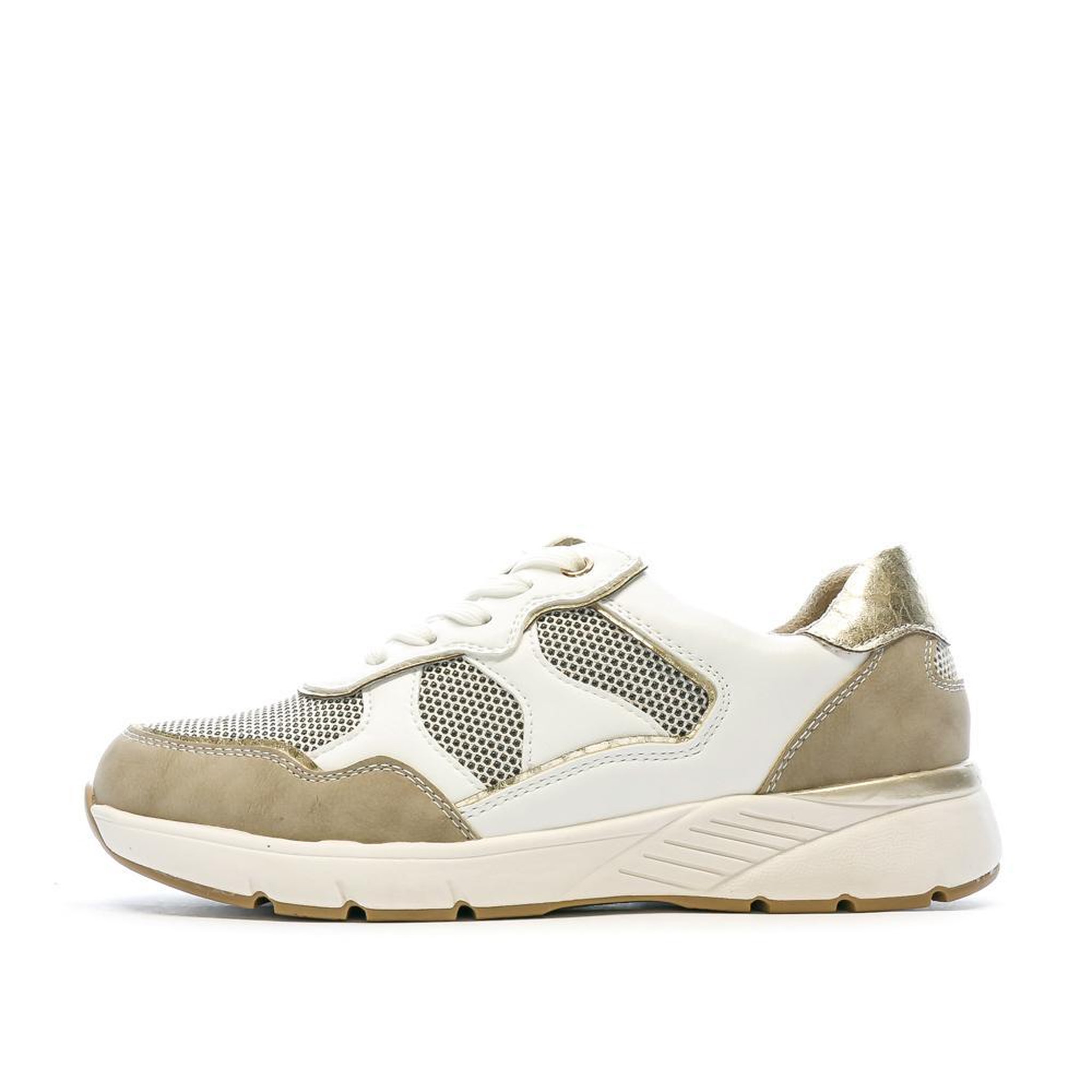 Voir la diapositive 1 : RELIFE Baskets /Beige Femme Relife Jabiole