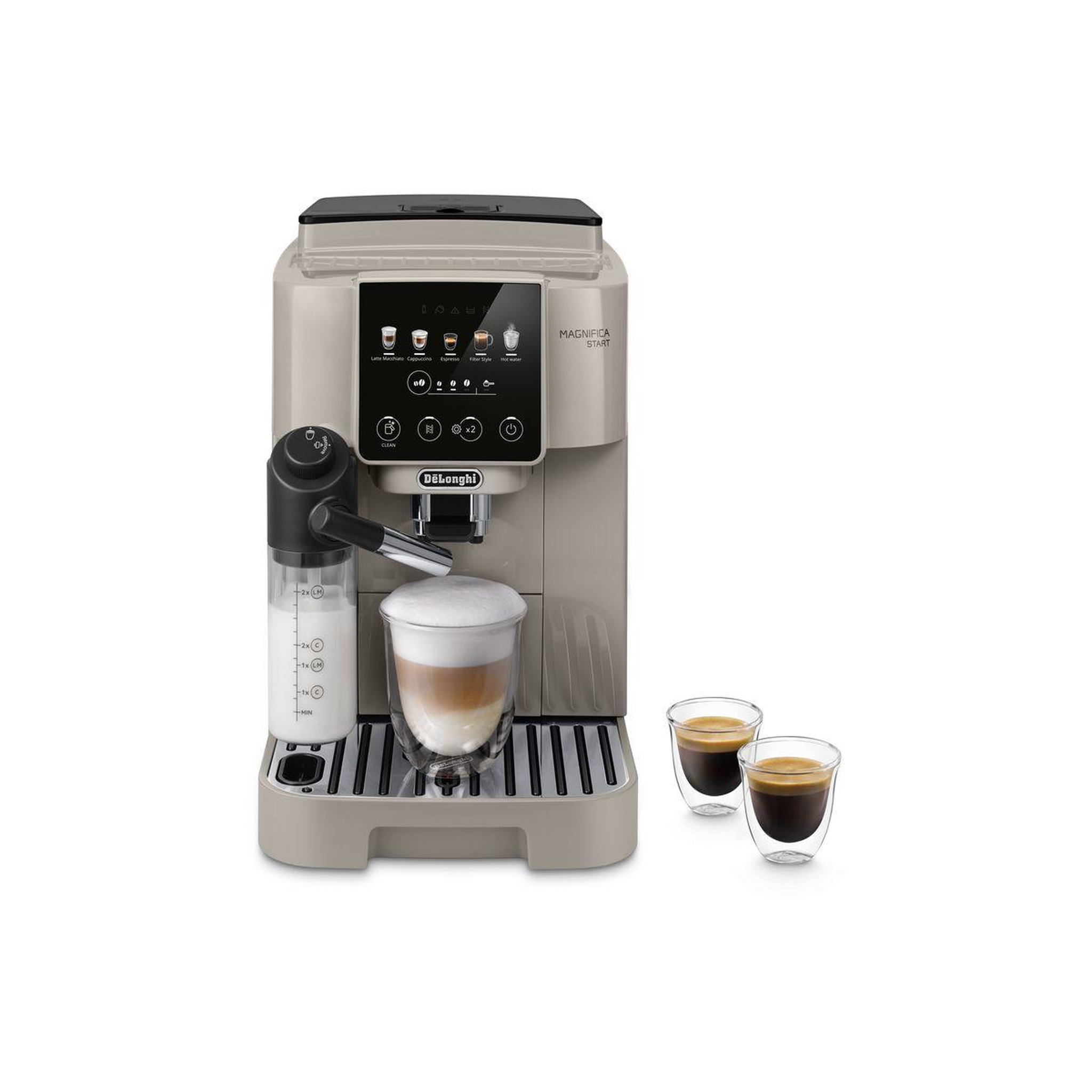DELONGHI Expresso broyeur magnifica start color feb2291.bg latte beige color latte