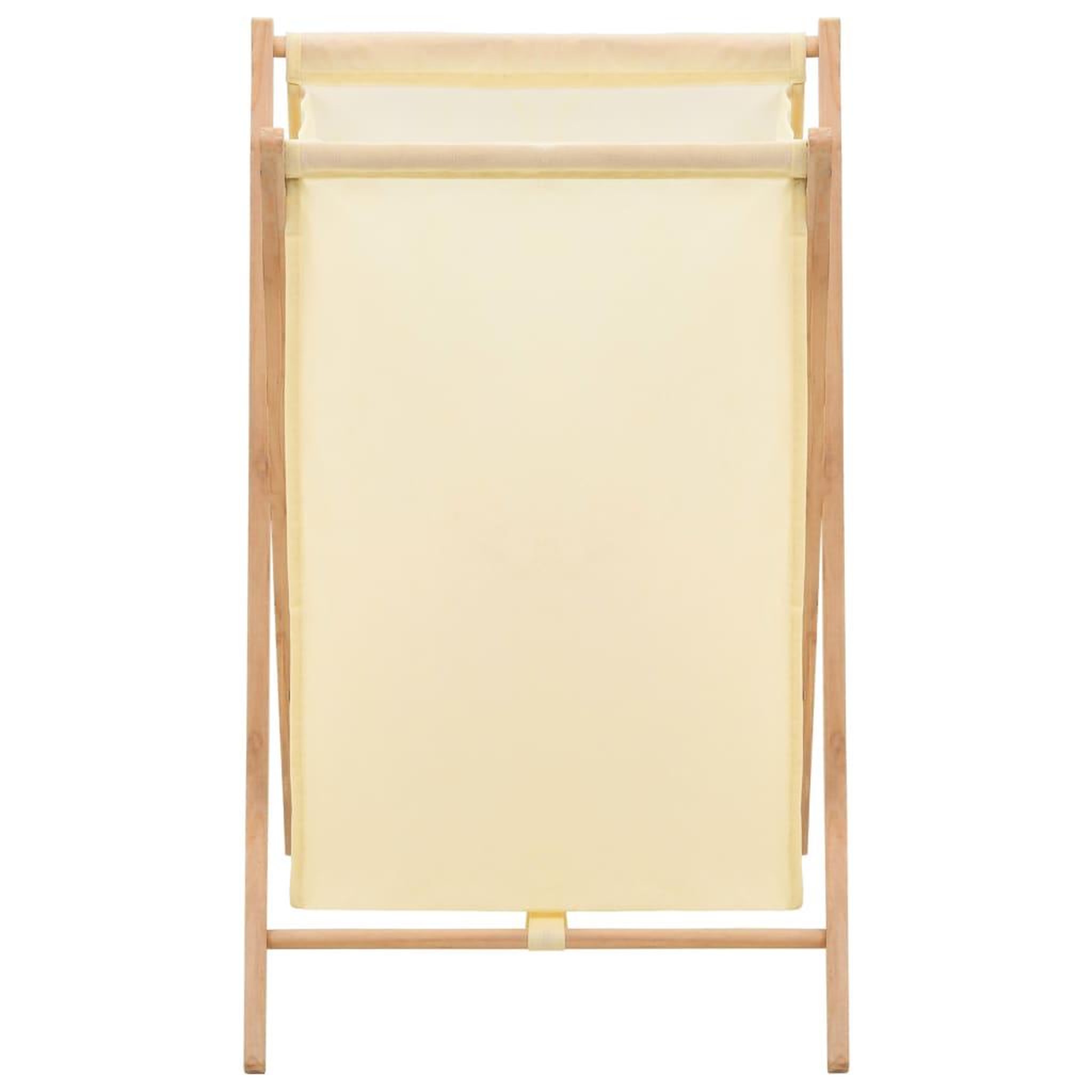 Voir la diapositive 3 : VIDAXL Panier a linge bois de cedre et textile beige 42 x 41 x 64 cm