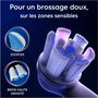 Voir la diapositive 3 : ORAL B Brossette dentaire x3 Gentle Care Blanc