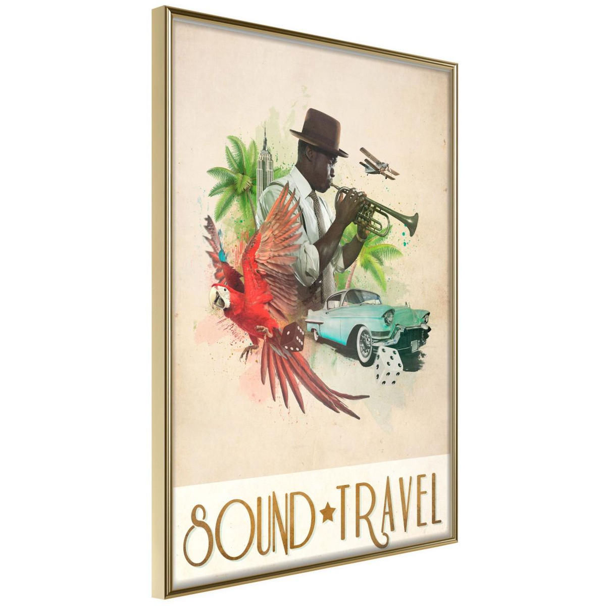 Paris Prix Affiche Murale Encadrée  Exotic Travel