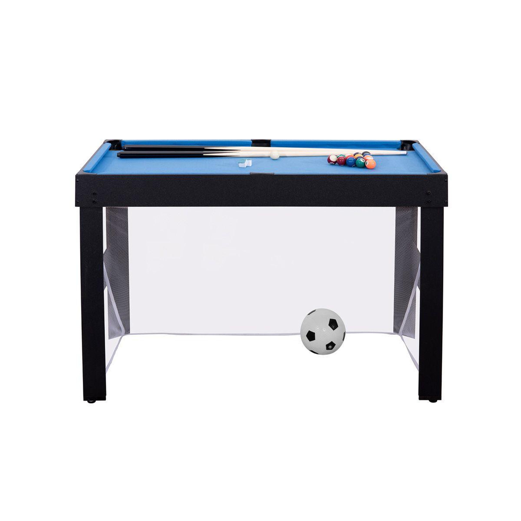 Voir la diapositive 2 : DE FAUGERES Table Multi-Jeux  20 en 1  106cm Bleu