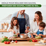 Voir la diapositive 4 : Fackelmann Casserole 16 cm en inox 18/10 Triply Fackelmann Vita3