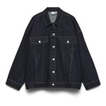 Vero Moda Veste en Jean  Brut Femme Vero Moda Curve Tessa. Coloris disponibles : Bleu