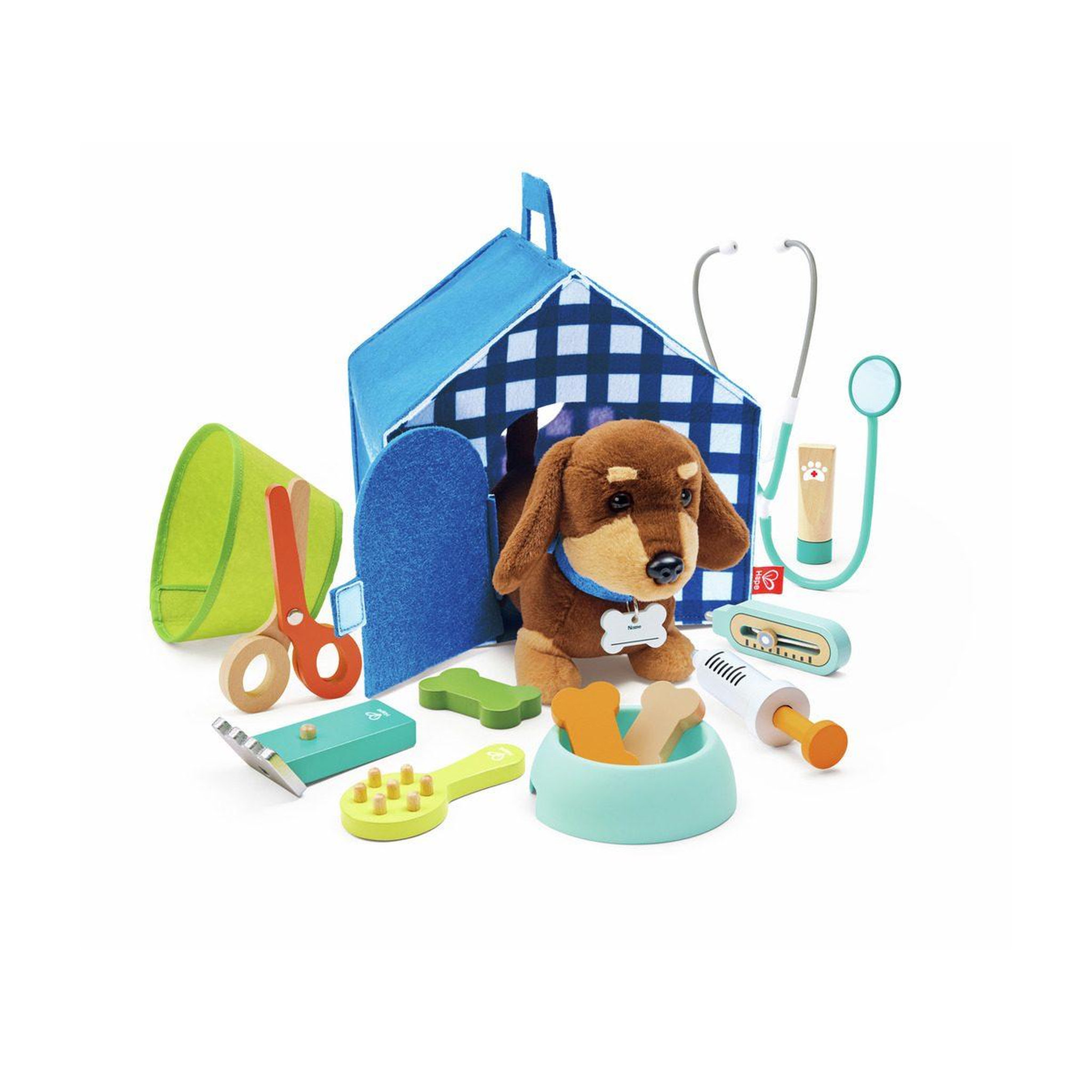 Hape Valisette - Kit du petit veterinaire