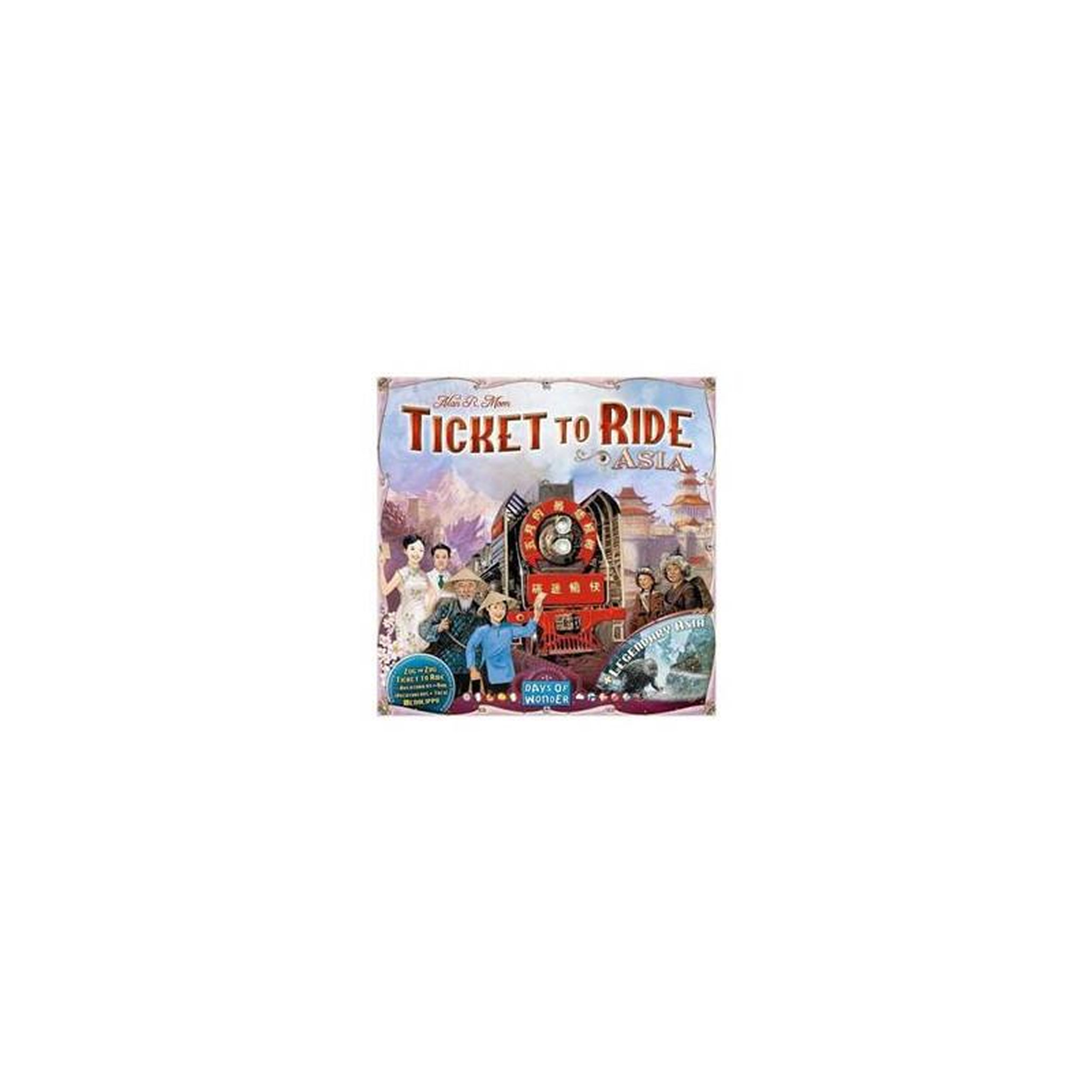 Asmodee AVENTURIERS DU RAIL (LES) ASIE (EXT)