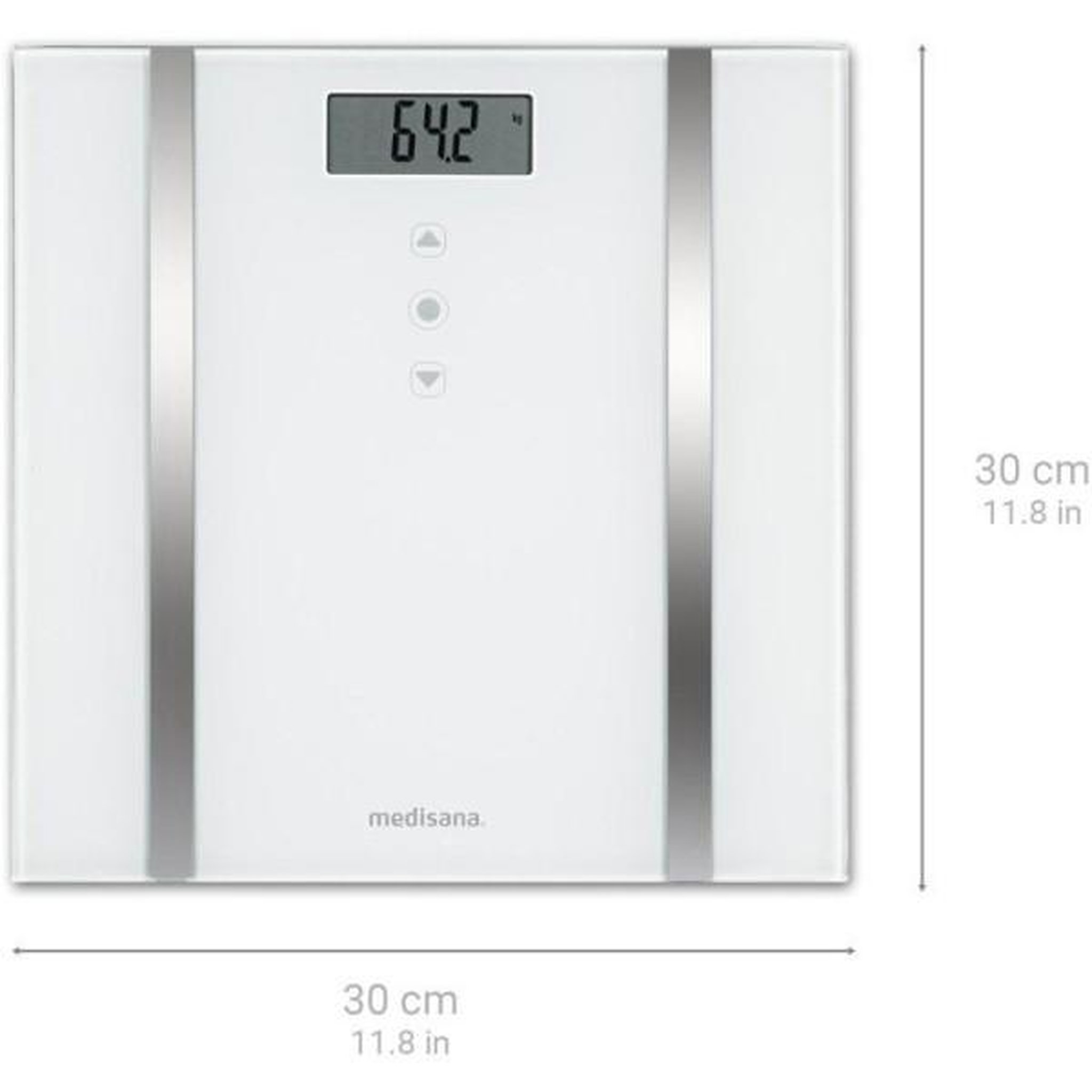 Voir la diapositive 3 : Medisana Balance - Pese Personne  - MEDISANA - BS 483 - Impédancemetre - Analyse corporelle - 180 kg max