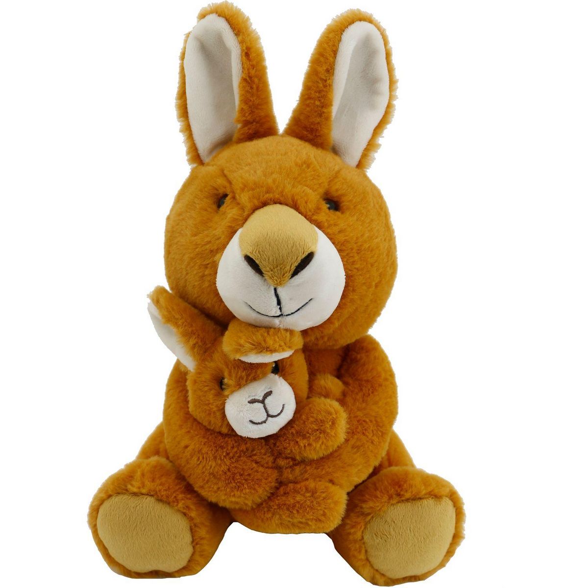 One Two Fun Peluche Maman et son bébé - 28 cm