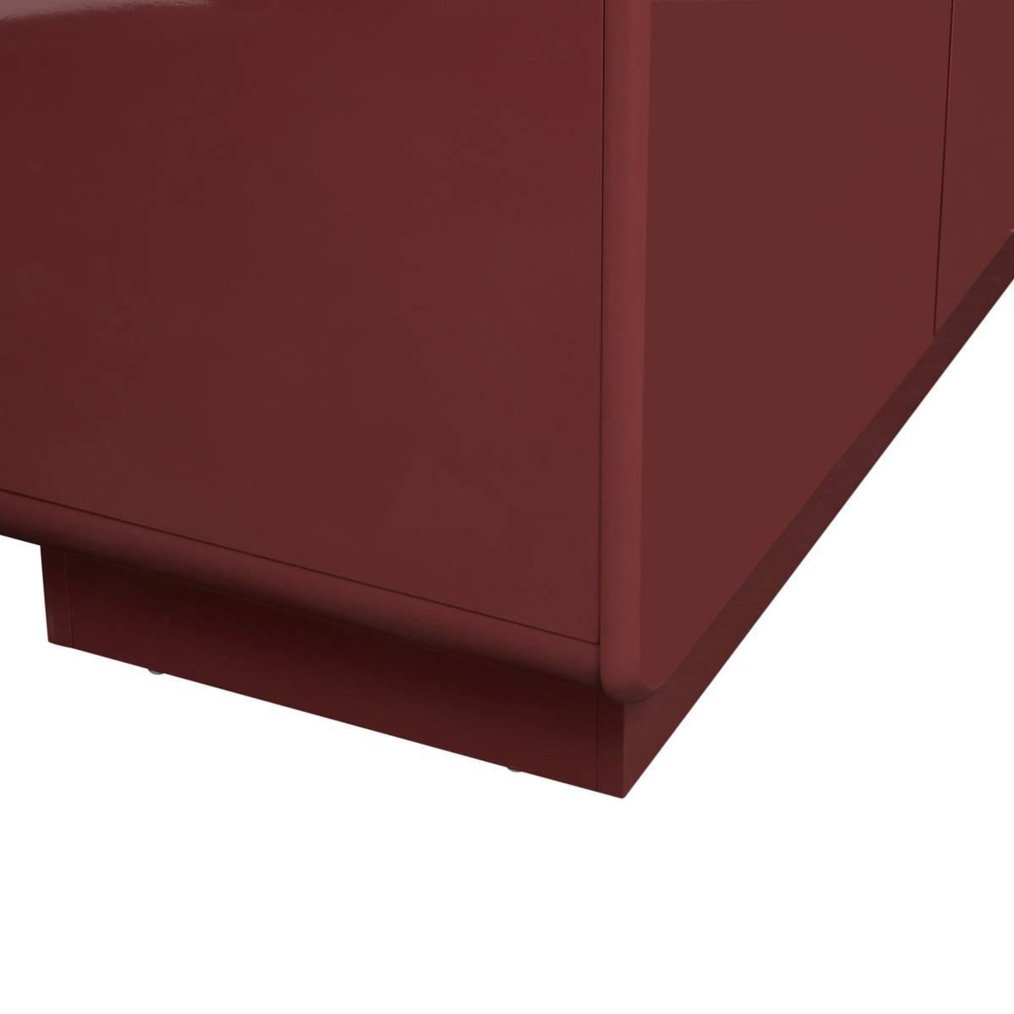 Voir la diapositive 3 : ATMOSPHERA Buffet 2 Portes  Douglas  80cm Bordeaux