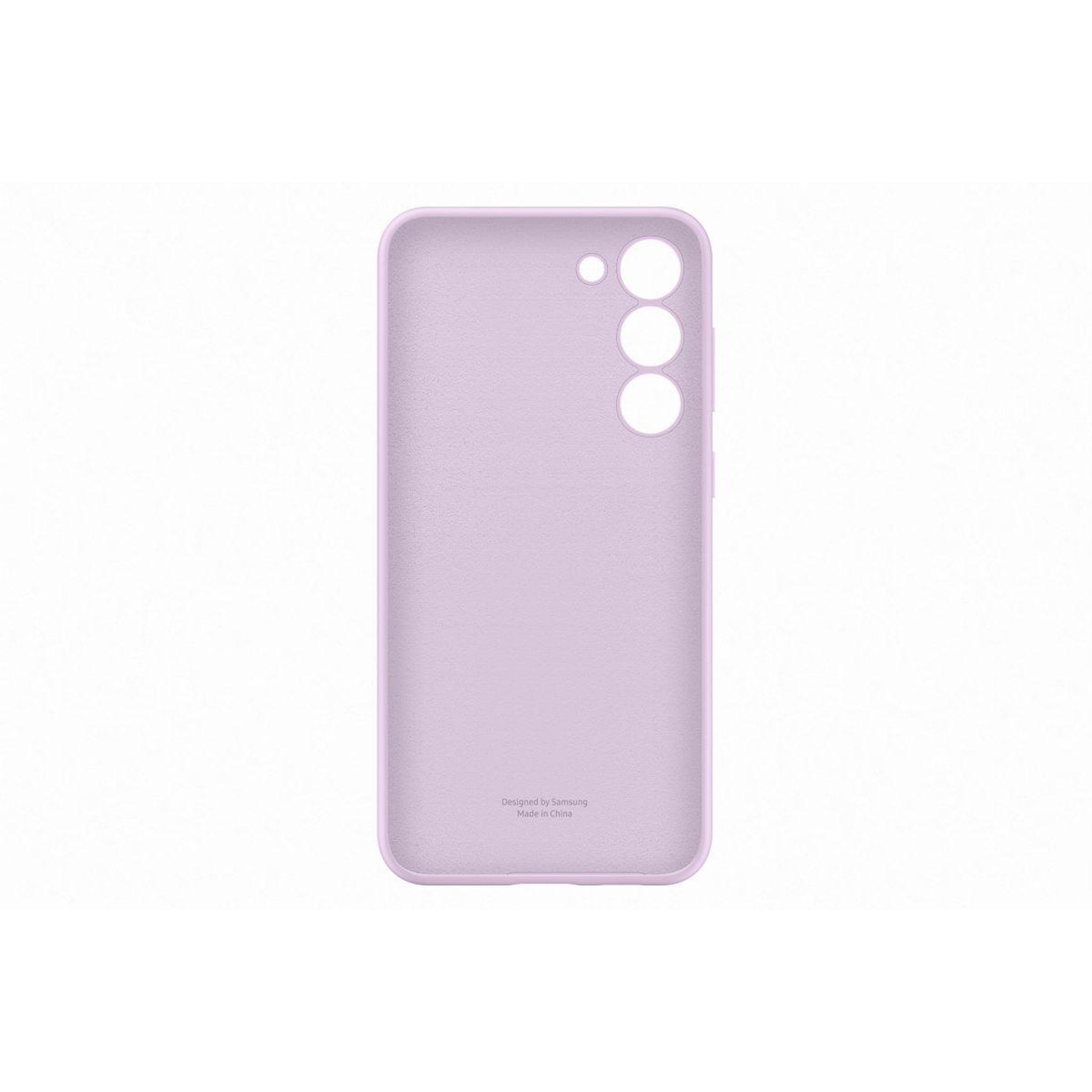 Voir la diapositive 2 : Samsung Coque s23+ silicone lilas