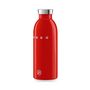 Voir la diapositive 3 : SMEG Bouteille isotherme 0.5l rouge - WBF01RD