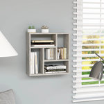 VIDAXL Etagere murale Gris beton 45,1x16x45,1 cm Bois d'ingenierie