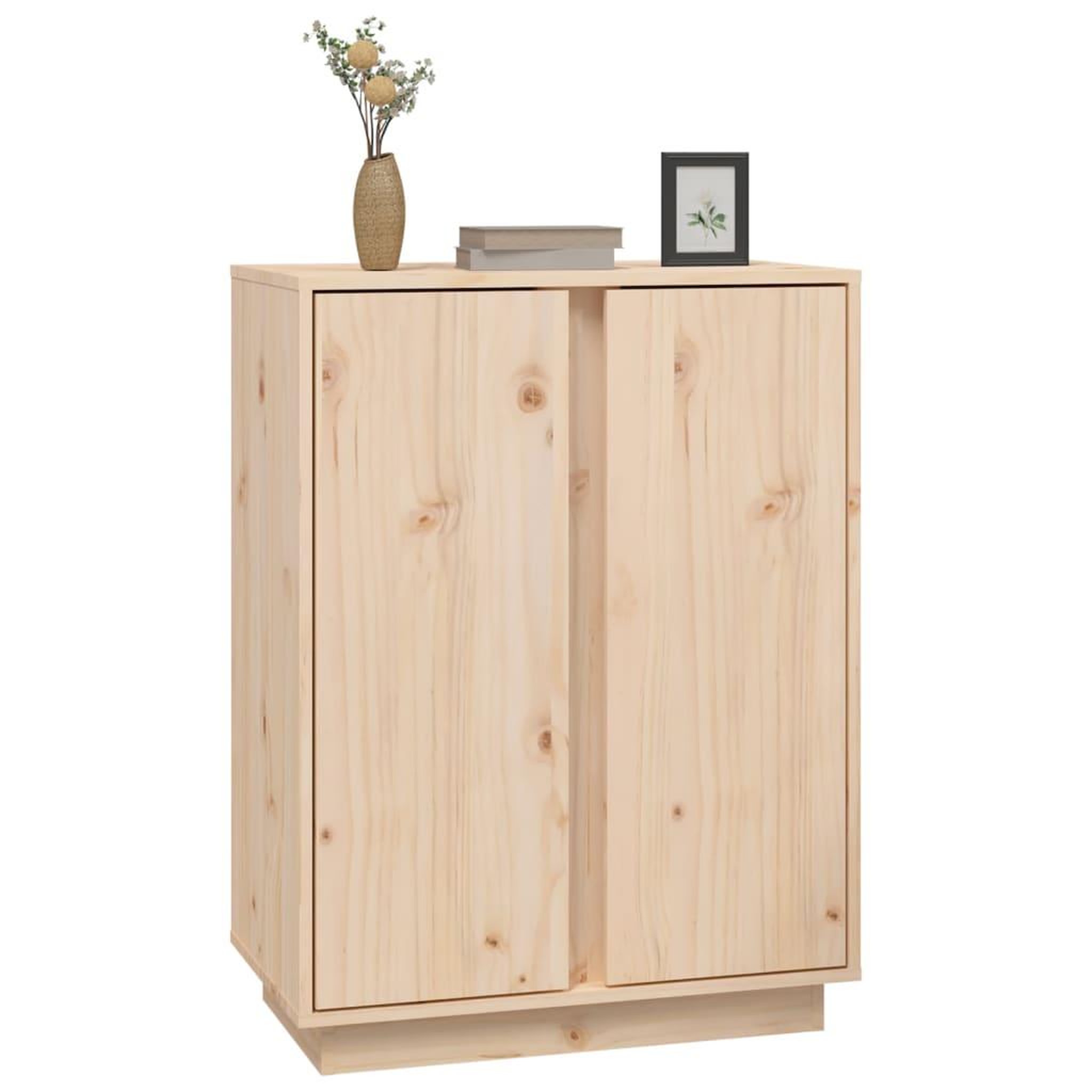 Voir la diapositive 4 : VIDAXL Buffet 60x35x80 cm Bois massif de pin