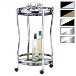 IDIMEX Chariot de service VEGA, en métal. Coloris disponibles : Gris