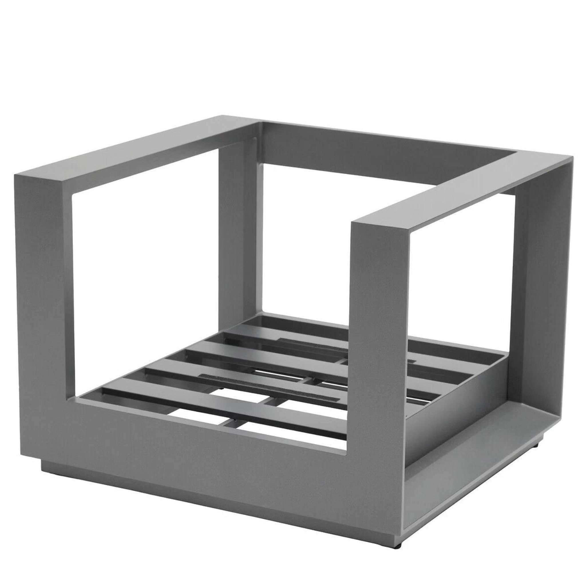 Voir la diapositive 2 : HESPERIDE Fauteuil de salon de jardin en aluminium Allure