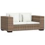 Voir la diapositive 2 : VIDAXL Ensemble de canape 2 places 7 pieces Rotin veritable