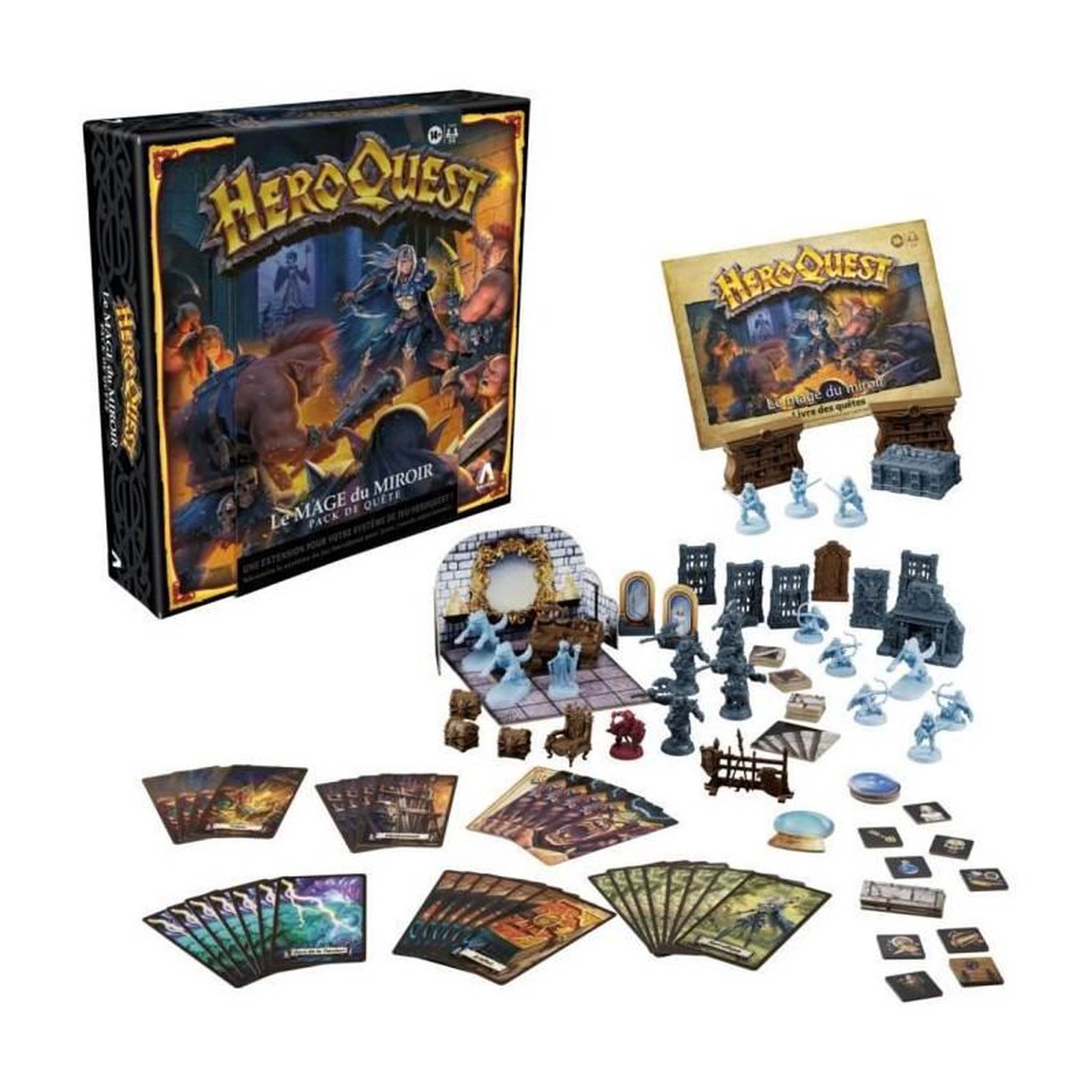 Voir la diapositive 2 : AVALON Jeu de société Avalon Hill Heroquest Le Mage Du Miroir