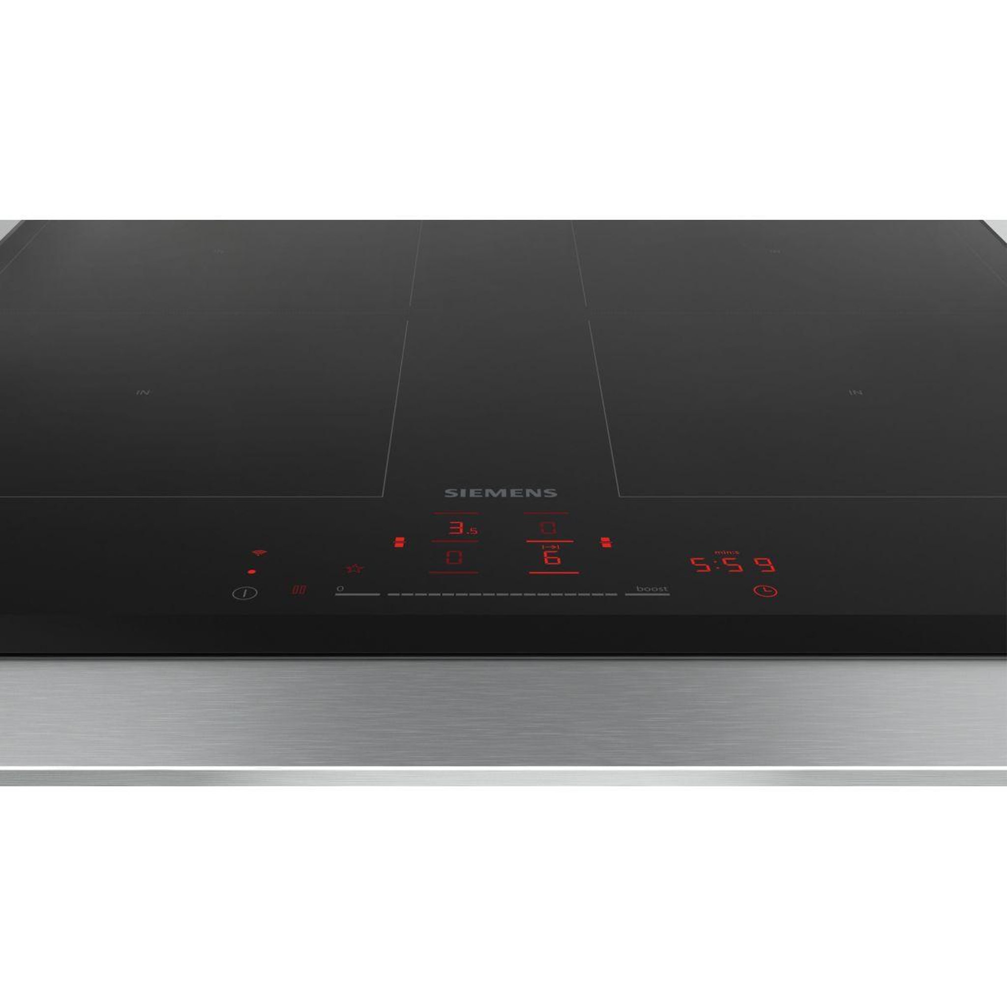 Voir la diapositive 2 : Siemens Plaque induction ED651HQB1E iQ500 CombiZone