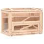 Voir la diapositive 1 : VIDAXL Cage a hamster 80x40x43 cm bois massif de sapin