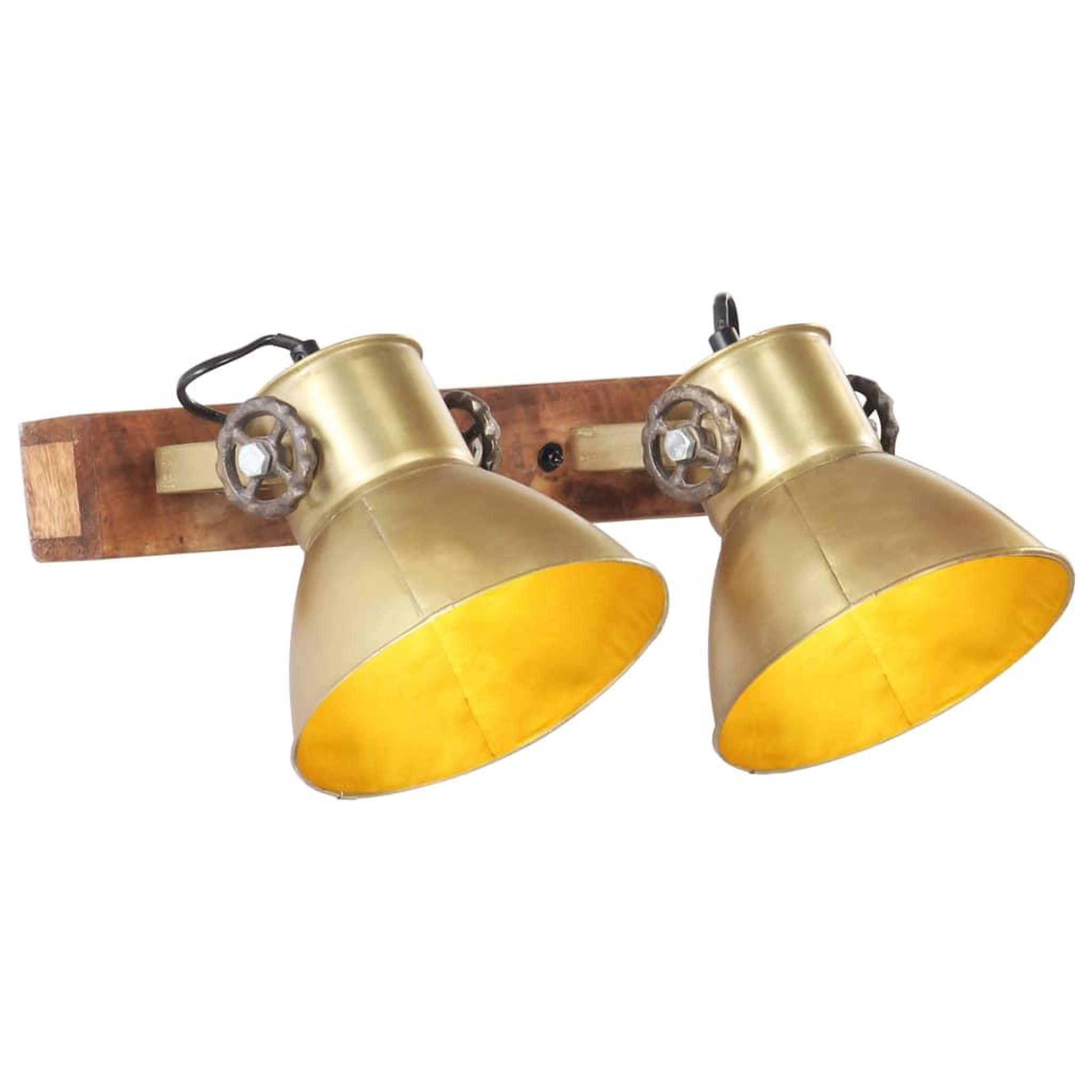 VIDAXL Lampe murale industrielle Laiton 45x25 cm E27