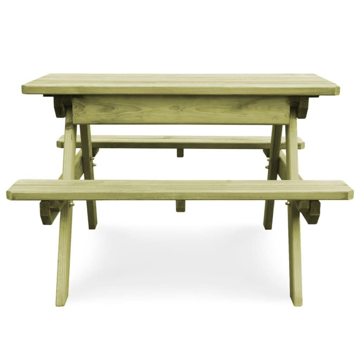 VIDAXL Table de pique-nique pour enfants avec bancs Pinede impregnee