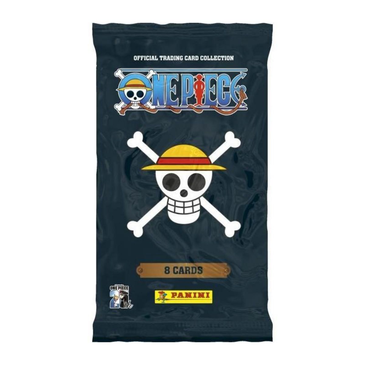 Panini Blister - PANINI - One Piece TC 25e Anniversaire - 5 pochettes - 2 cartes Édition Limitée