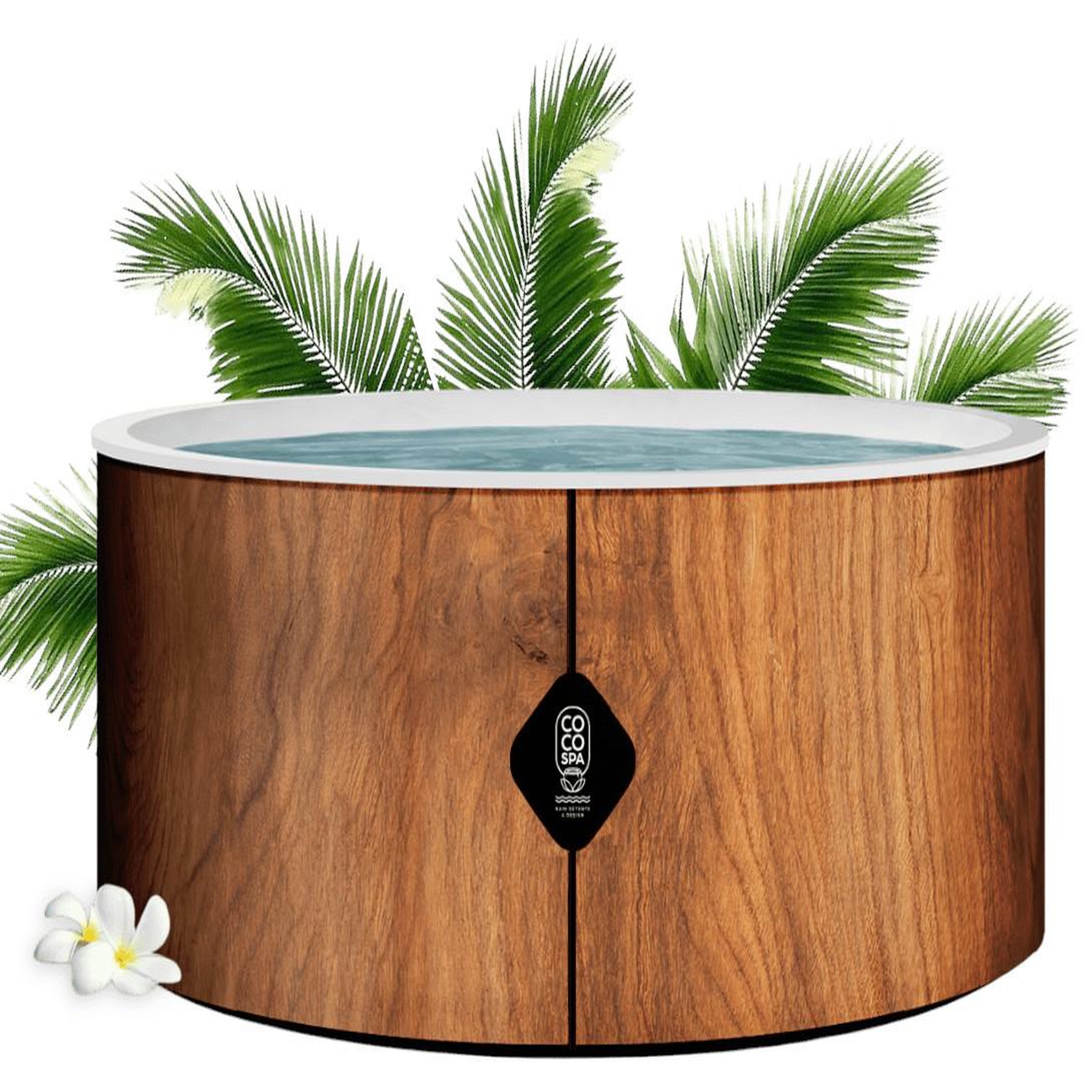 COCO BAIN Piscine gonflable Bora Bora 180 cm diamètre, 1200 litres