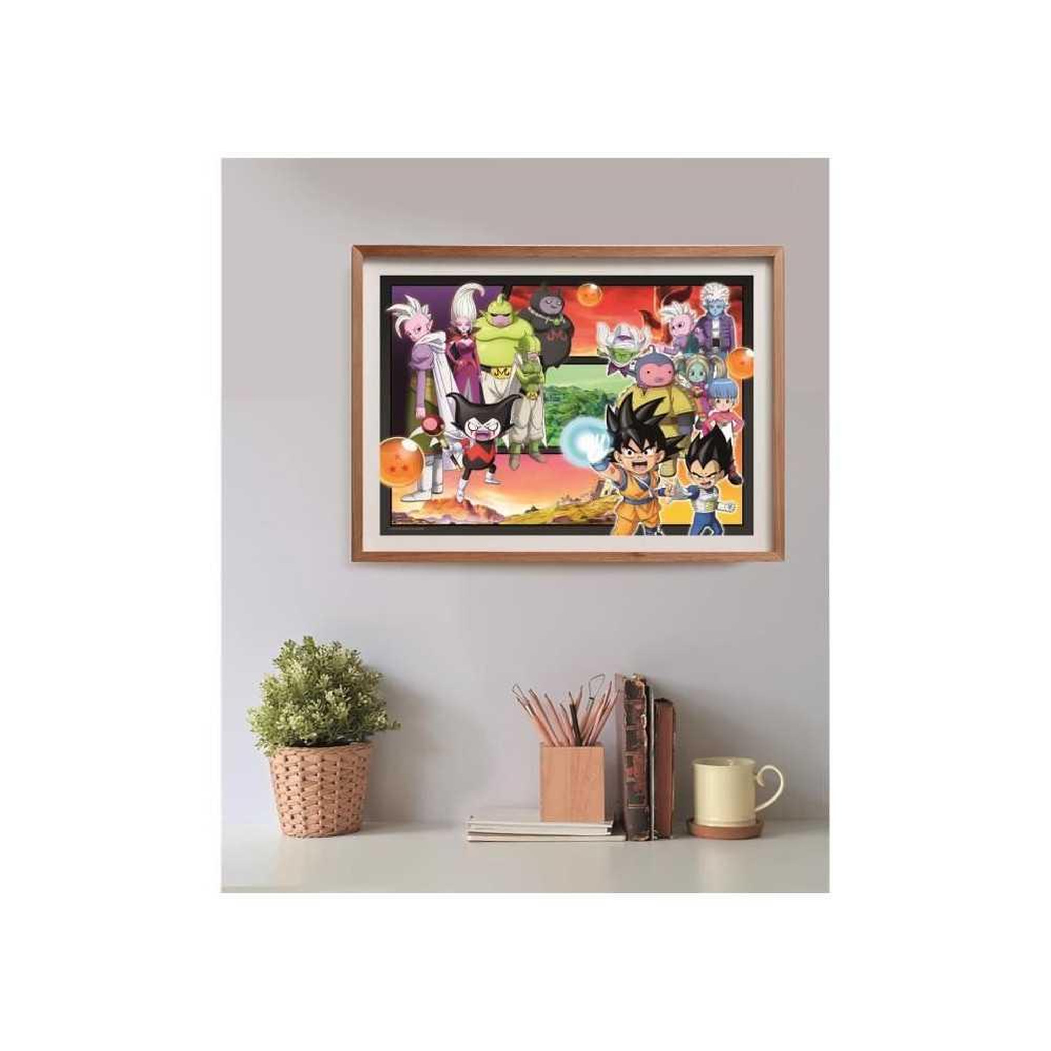 Voir la diapositive 3 : CLEMENTONI Puzzle 500 pièces – Dragon Ball Daima – Clementoni – Cube éducatif – Dès 8 ans