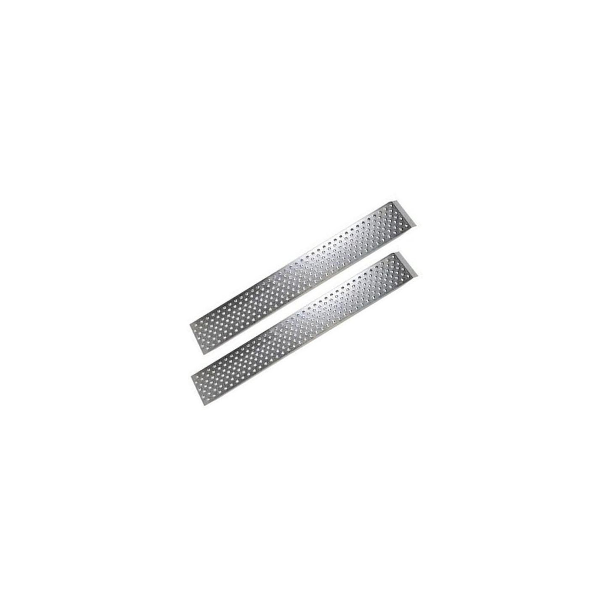 ID MARKET Lot de 2 rampes de chargement en acier galvanisé