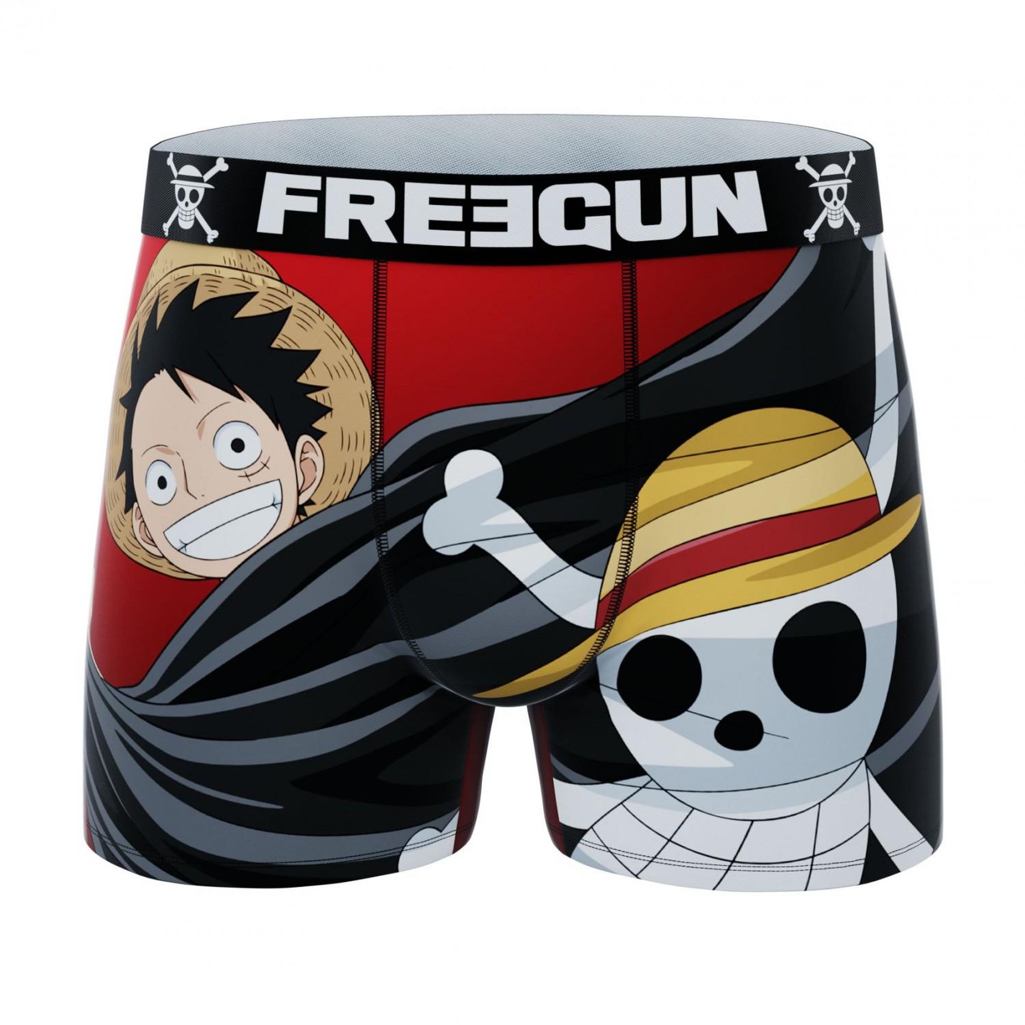 Voir la diapositive 5 : FREEGUN Lot de 5 boxers garçon One piece