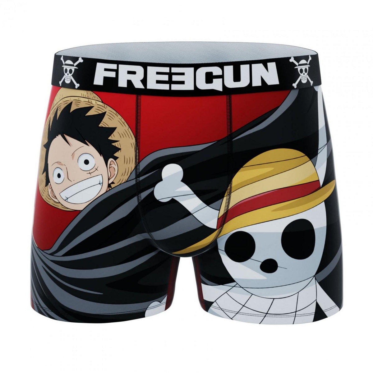 FREEGUN Lot de 5 boxers garçon One piece