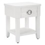 Voir la diapositive 1 : Paris Prix Table de Chevet en Bois  Shine  54cm Blanc