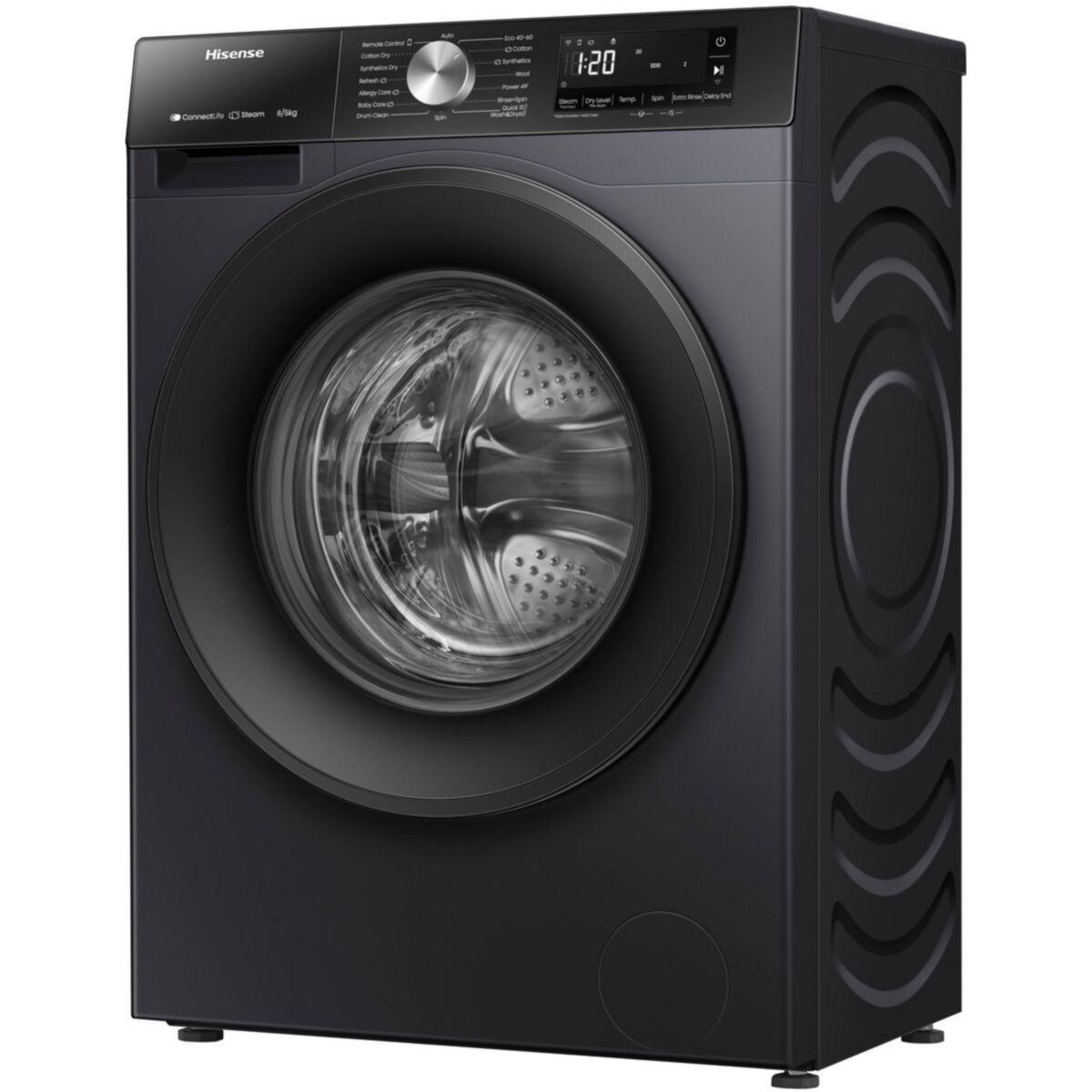 Hisense Lave linge séchant hublot WD3S8043BB3
