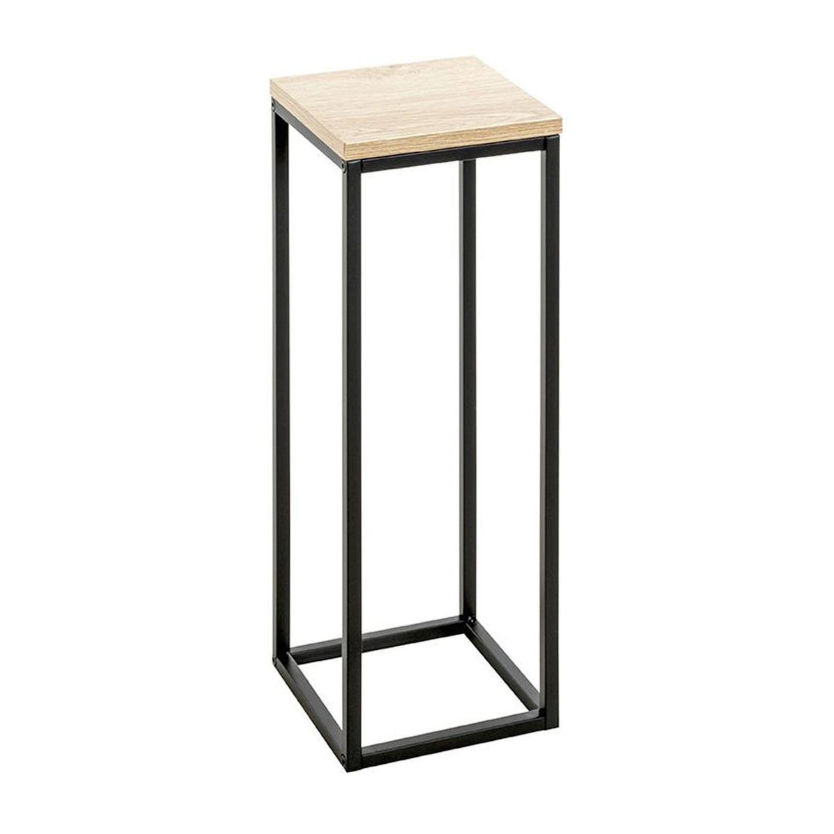 Paris Prix Sellette Design  Waldo  67cm Naturel & Noir