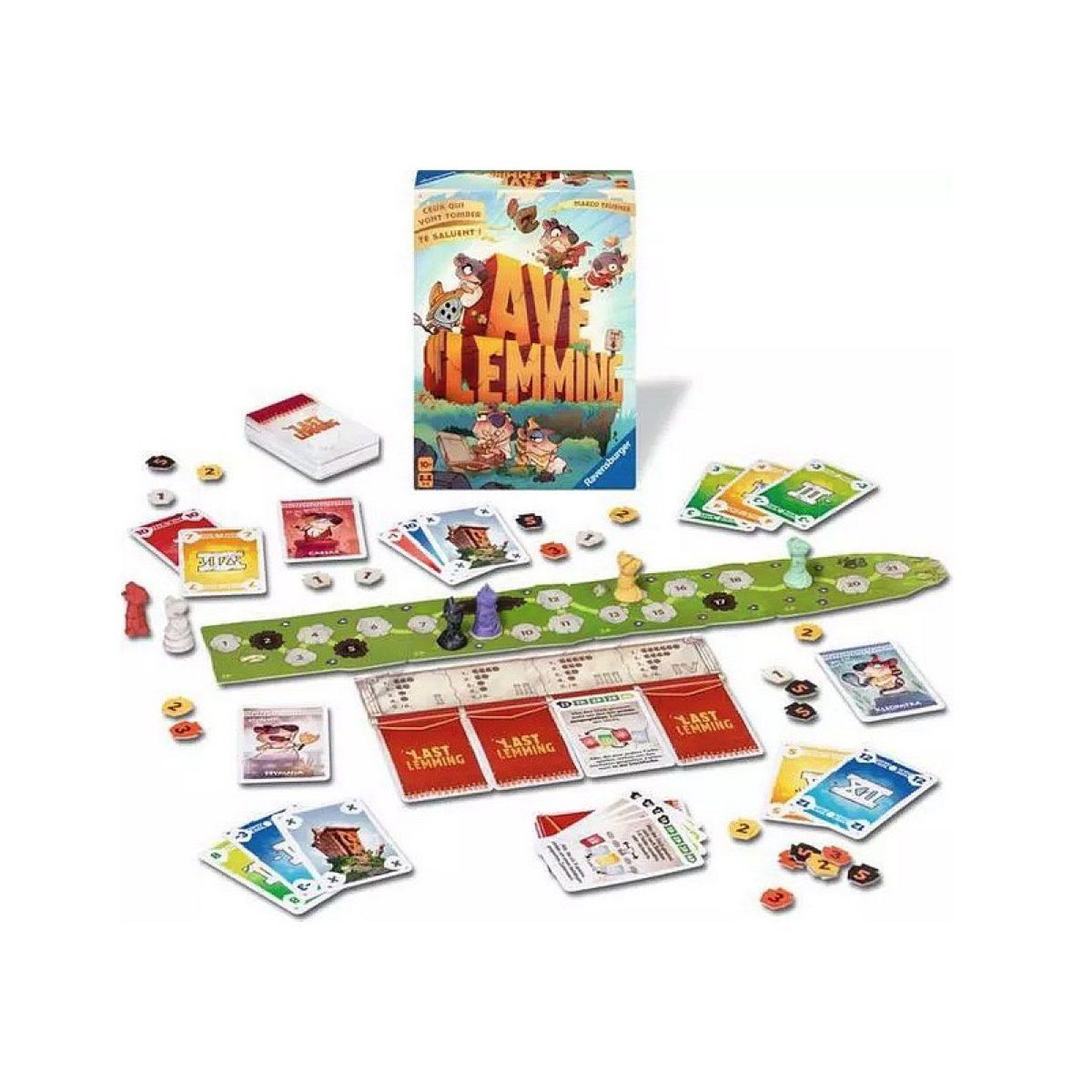 Voir la diapositive 3 : RAVENSBURGER Jeu Ave Lemming - Jeu de plis