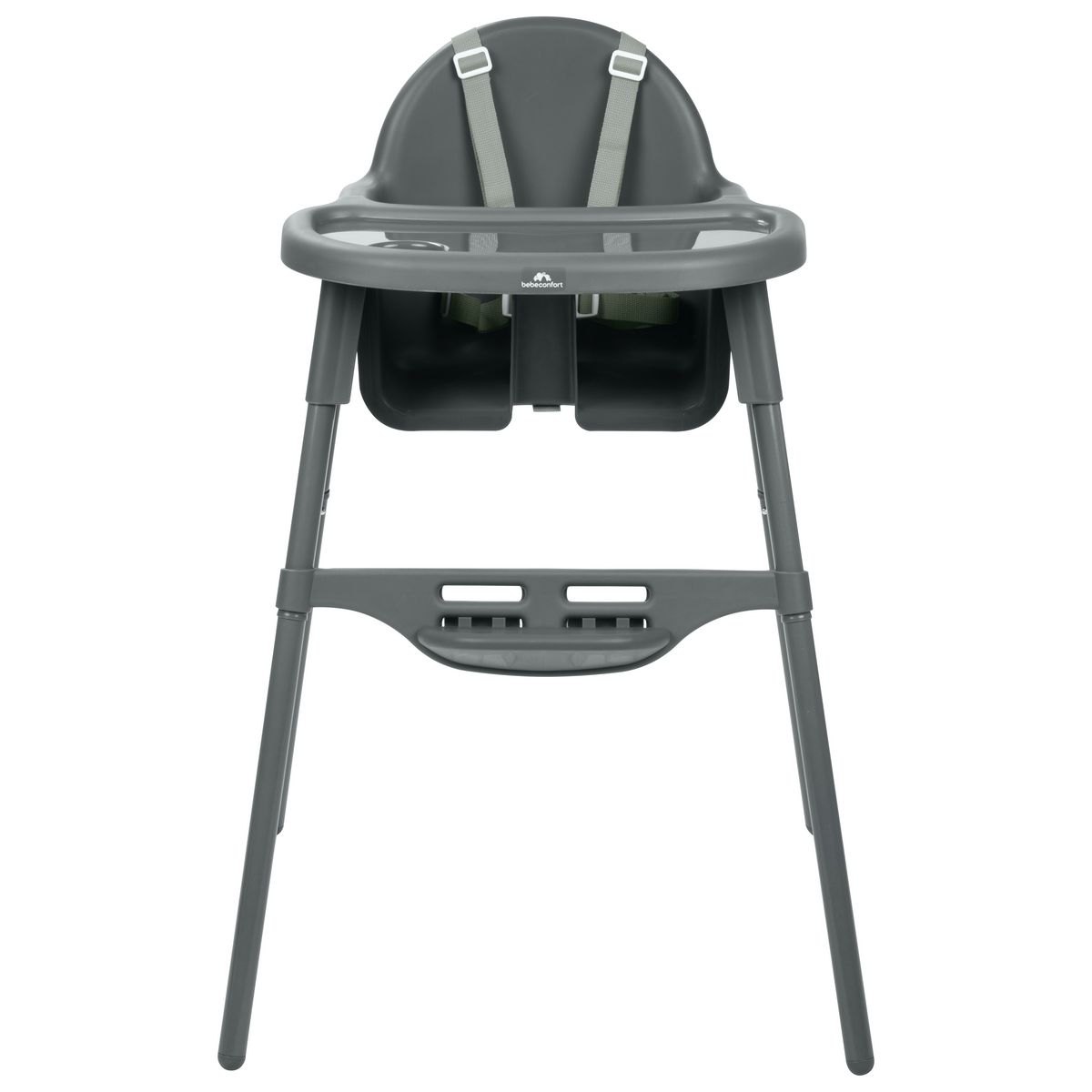 Bebe Confort Chaise haute évolutive 2 en 1 - Meely Dark Grey