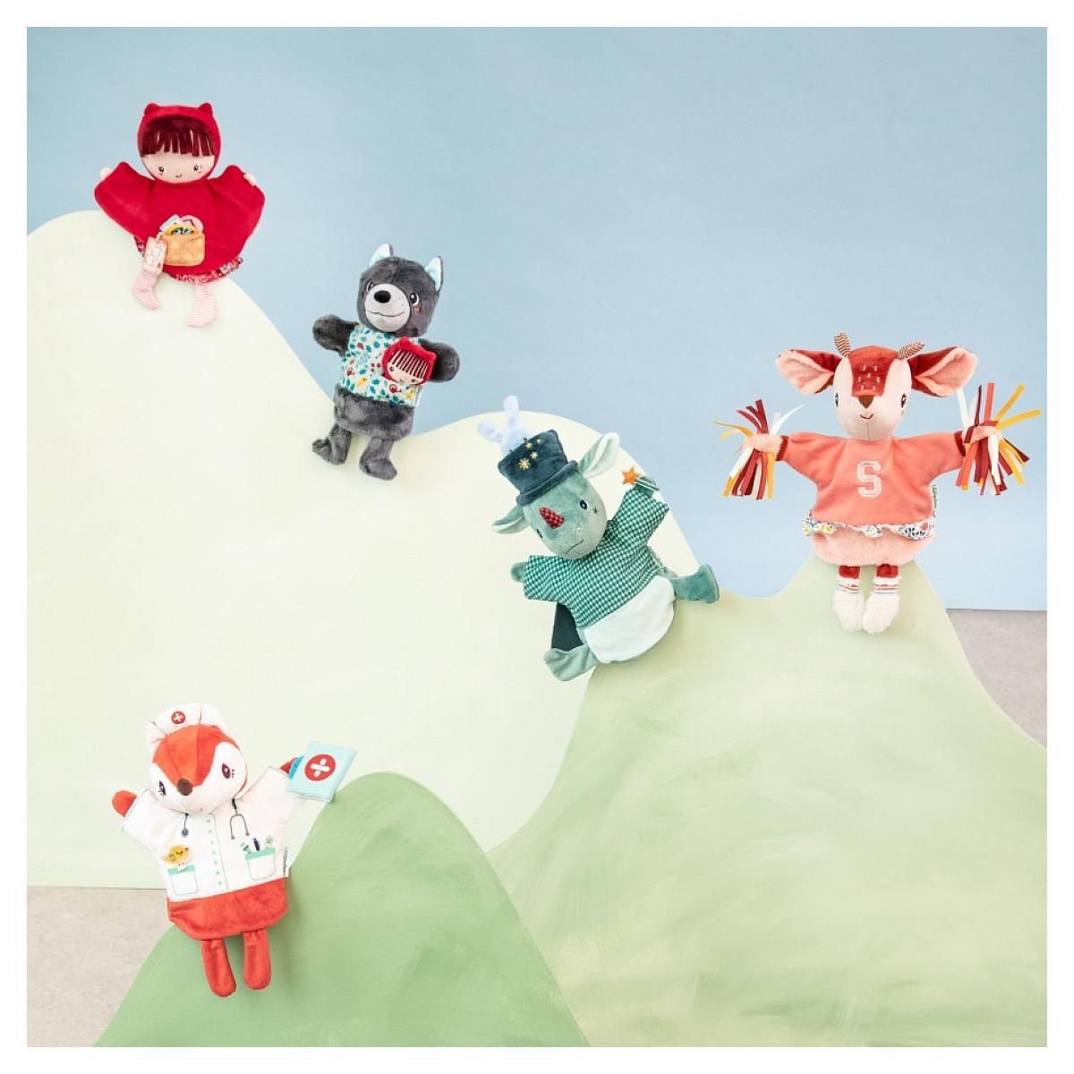 LILLIPUTIENS Joe le magicien -Marionette a main