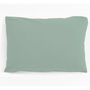 Voir la diapositive 1 : Taie d'oreiller unie en polycoton 51 fils 