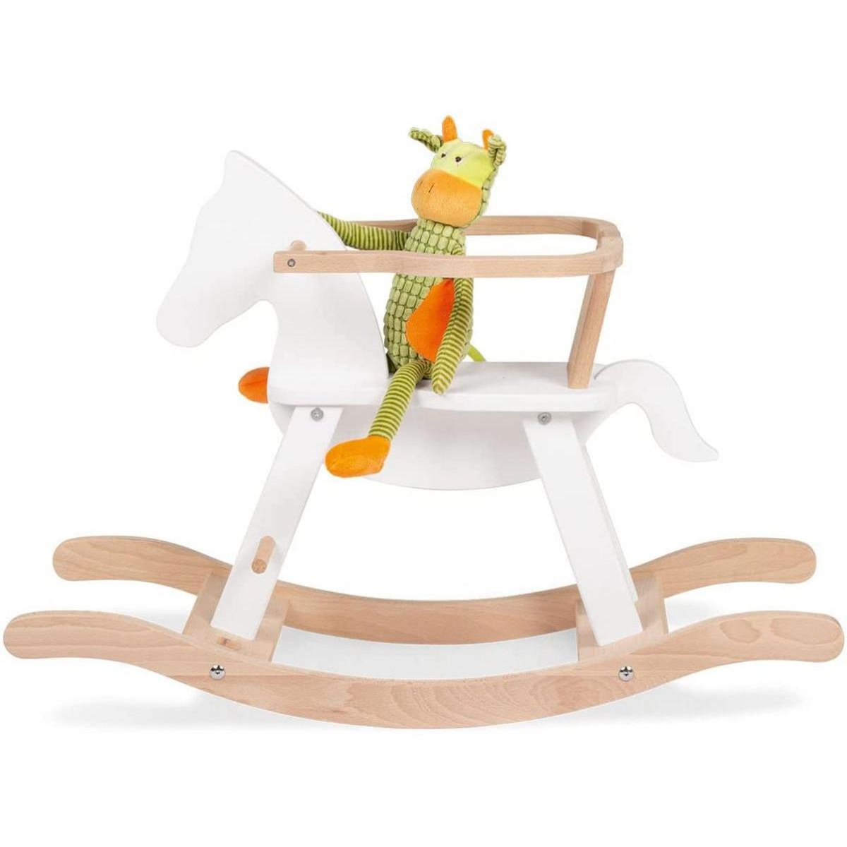 Pinolino Cheval à bascule  blanc