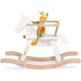 Voir la diapositive 4 : Pinolino Cheval à bascule  blanc
