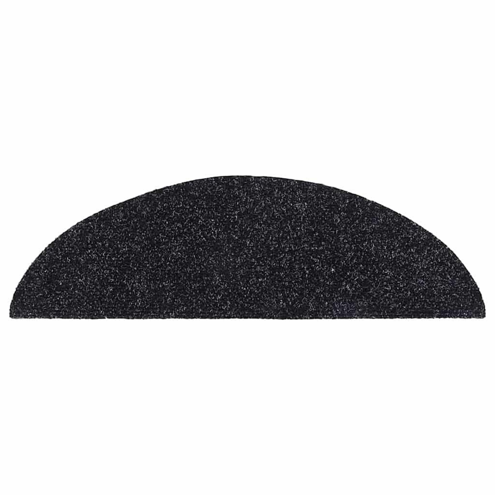Voir la diapositive 4 : VIDAXL Tapis d'escalier auto-adhesifs 20 pcs noir 56x17x3 cm