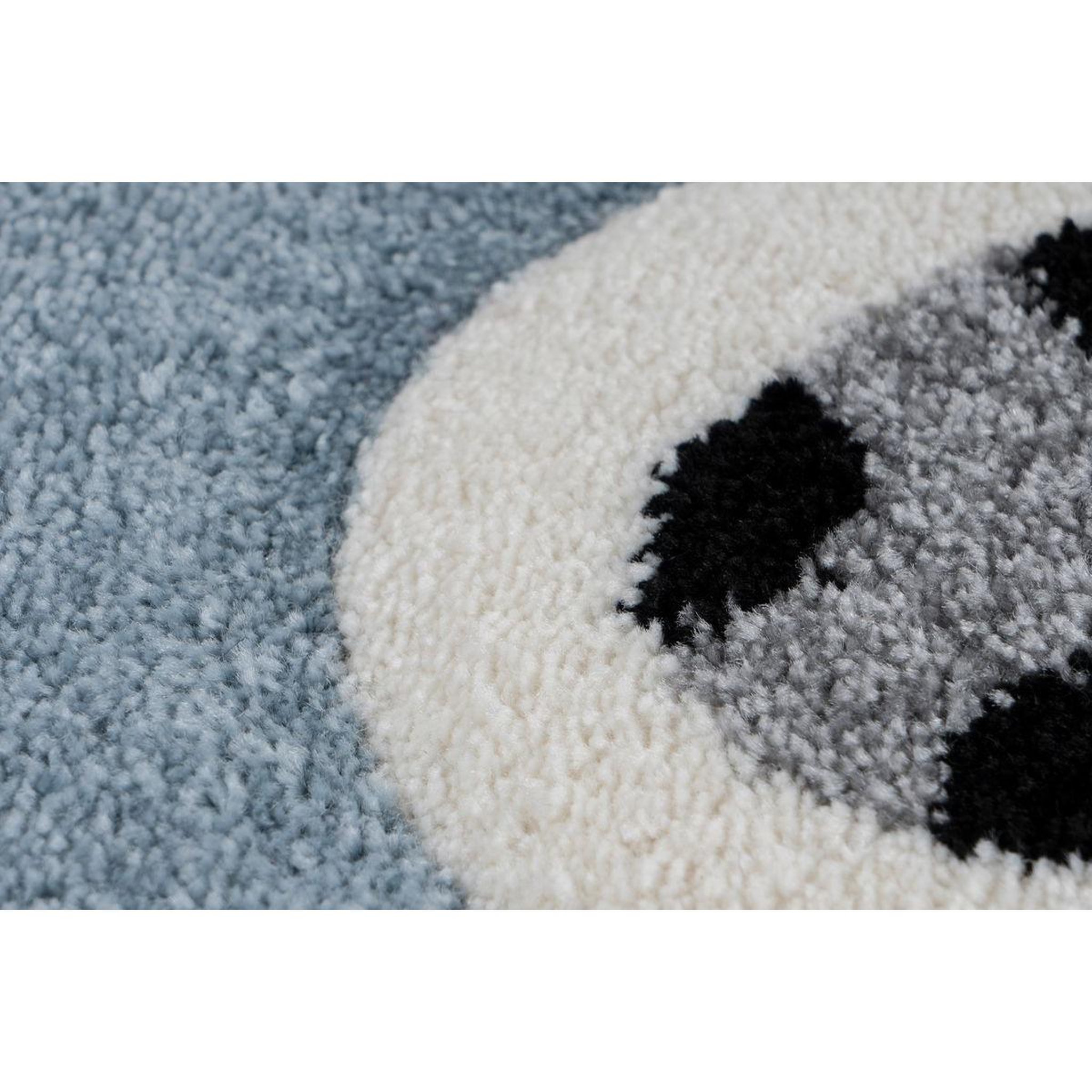 Voir la diapositive 3 : Paris Prix Tapis de Chambre Enfant Ours Polaire  Leonora  Bleu